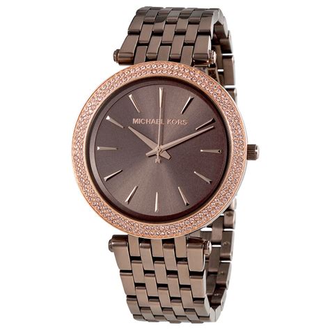 michael kors darci mk 3416|Michael Kors Ladies Brown Darci Watch MK3416.